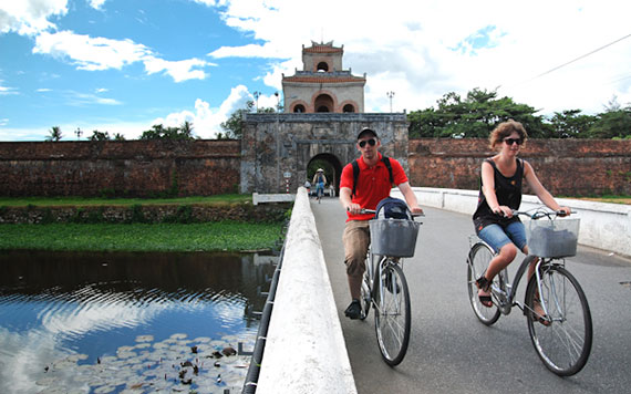 Ready, set, pedal! Join us on an epic cycling adventure through the beautiful streets of Hue - cycling adventure in Hue