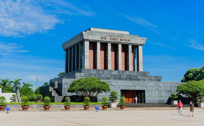 Ho Chi Minh Mausoleum - vietnam tourist areas