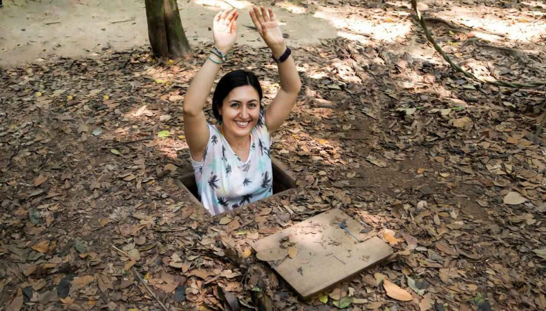 Explore the Cu Chi Tunnels like no other and be amazed by the resilience of Vietnam history - cu chi tunnels tour