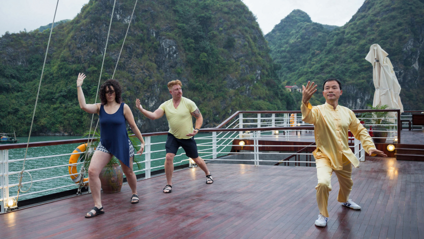 Look no further than Halong Bay for the perfect getaway, Enjoy the beauty of Vietnam while learning the art of Tai Chi and discovering its multitude of benefits - Tai Chi in Halong Bay