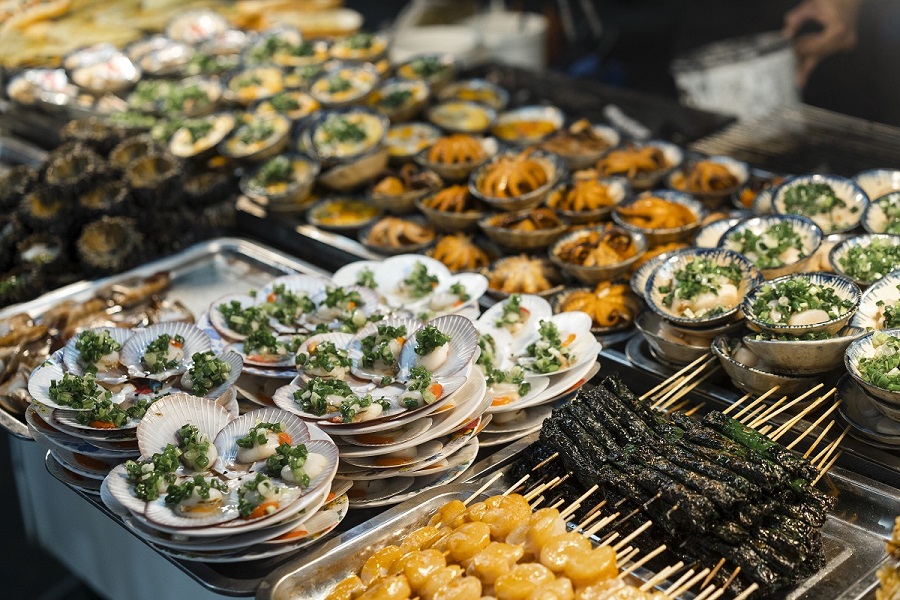 From traditional dishes to street food favorites, you wont be disappointed - Night Market