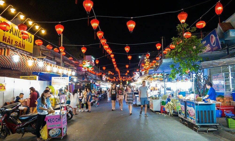 Lose yourself in the vibrant lights and exotic tastes of Night Market