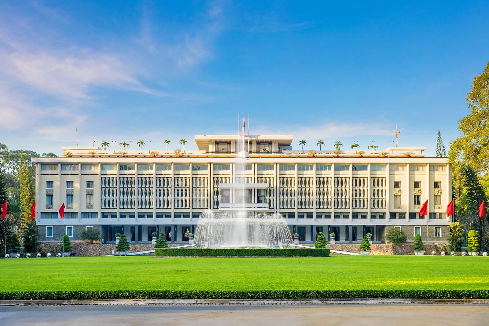 Step inside a slice of history and explore the Reunification Palace in Ho Chi Minh city