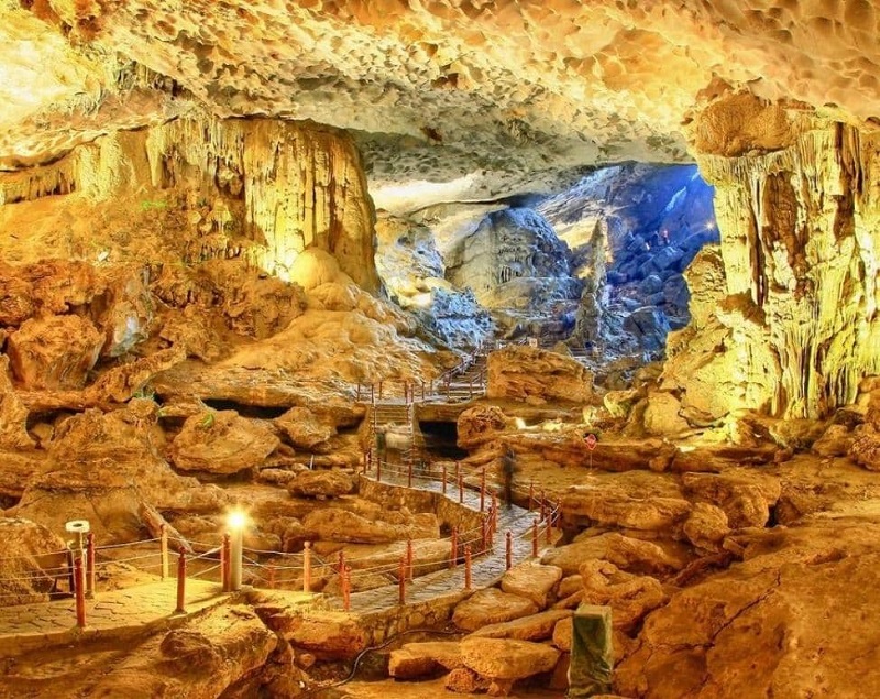 Explore a world of wonder underground at Sung Sot Cave