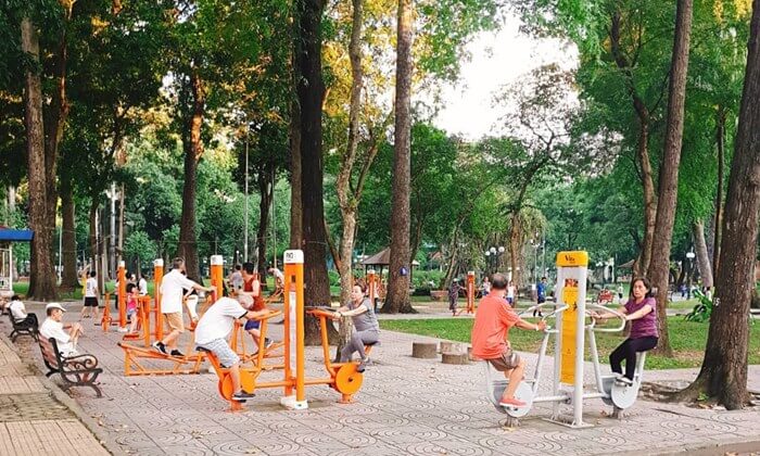 Head to Tao Dan Park in Ho Chi Minh City to get the real feel of local life - Tao Dan Park Ho Chi Minh