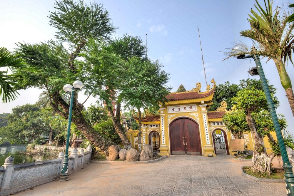 Take a journey through history and explore the beauty of Tran Quoc Pagoda in Hanoi