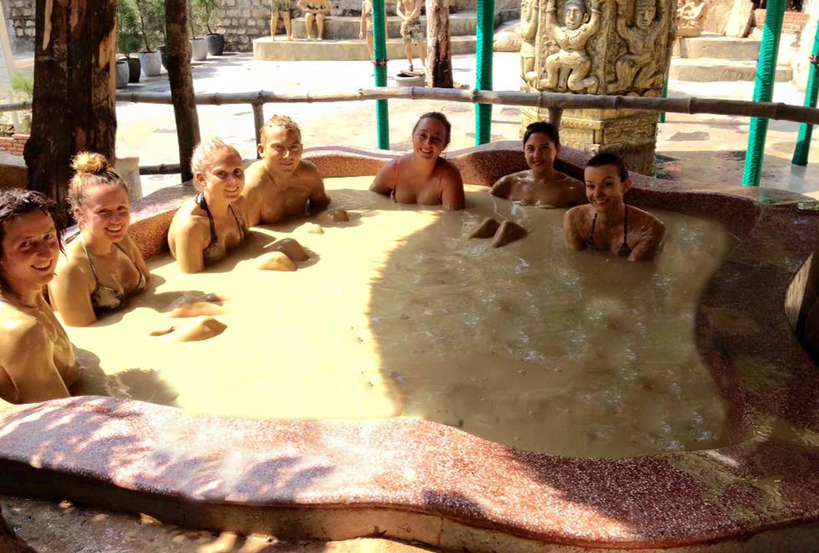 Rejuvenate, relax, and heal your soul with an invigorating dip in the naturally healing hot springs of Thap Ba Hot Springs in Nha Trang