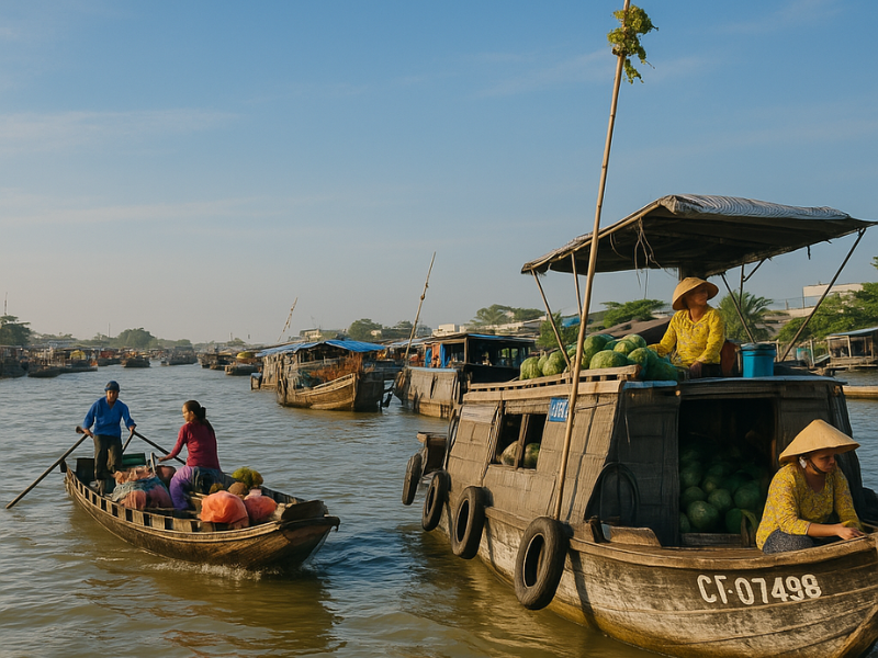 Cai Rang Floating Market