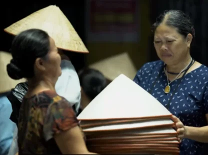 Discovering the Beauty of Chuong Conical Hat Village