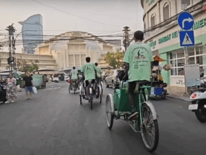 Cyclo Tour Around Phnom Penh