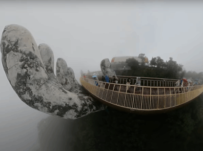 Experience the Enchanting Beauty of Danang Golden Bridge