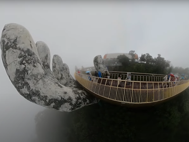 Experience the Enchanting Beauty of Danang Golden Bridge