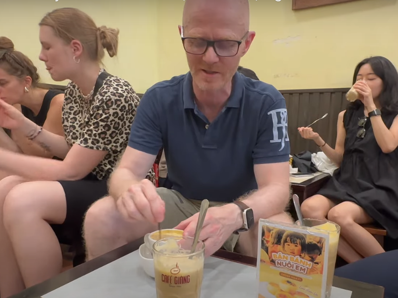 Egg Coffee in Hanoi