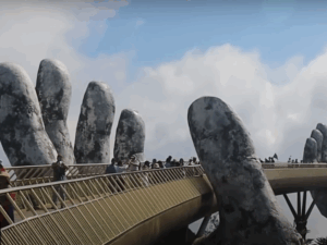 Golden Bridge in Da Nang