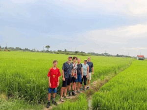 Visit the Lush Green Fields of the Mekong Delta