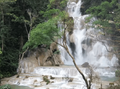 Luang Prabang – Alms Giving – Kuang Si Waterfall