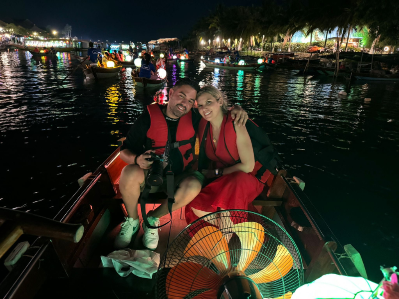 Magical Thu Bon River Boat Ride at Night in Hoi An