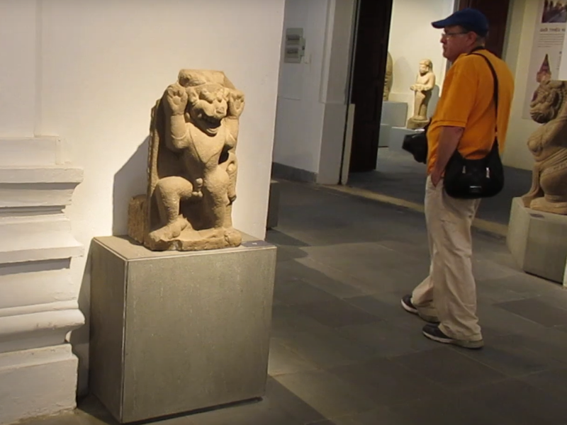 Exploring the Ancient Ruins at the Museum of Cham Sculpture