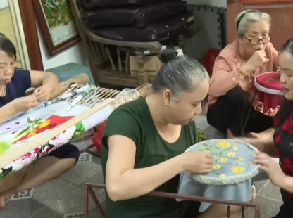 Explore the Vibrant Culture of Quat Dong Embroidery Village