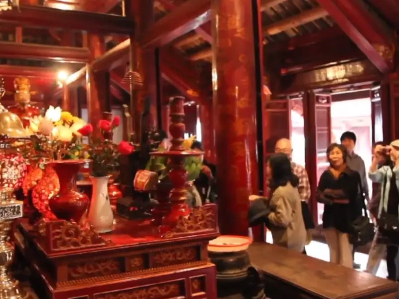Sacred Interior of the Temple of Literature