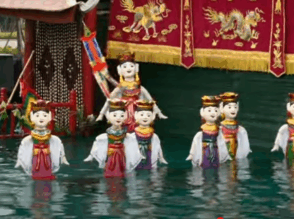 Hanoi Arrival – Water Puppet Show