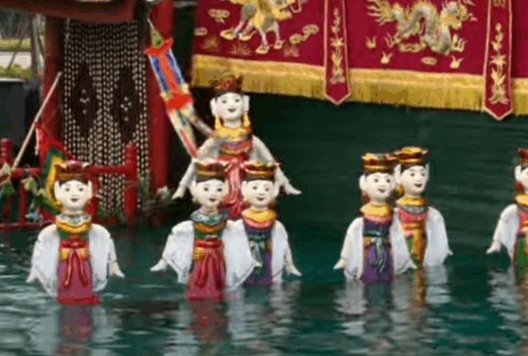 Hanoi Arrival – Water Puppet Show