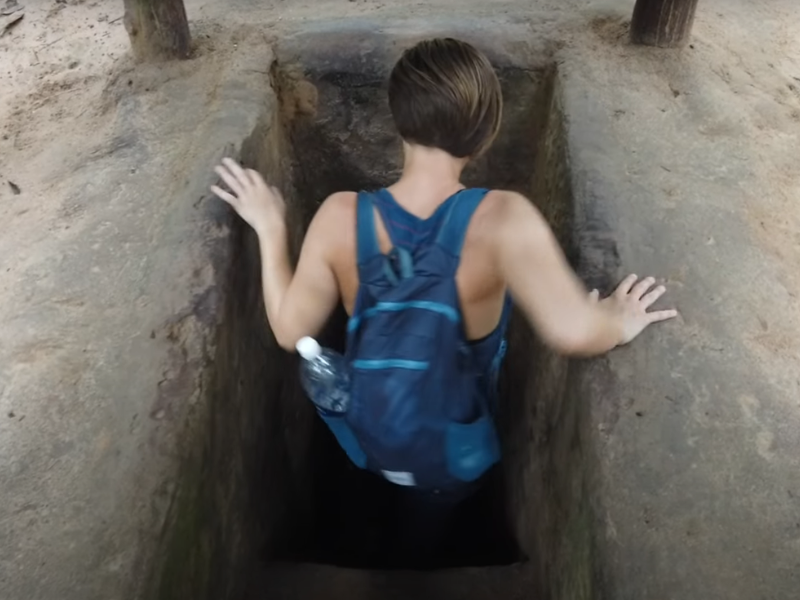Biking Cu Chi Tunnels Vietnam