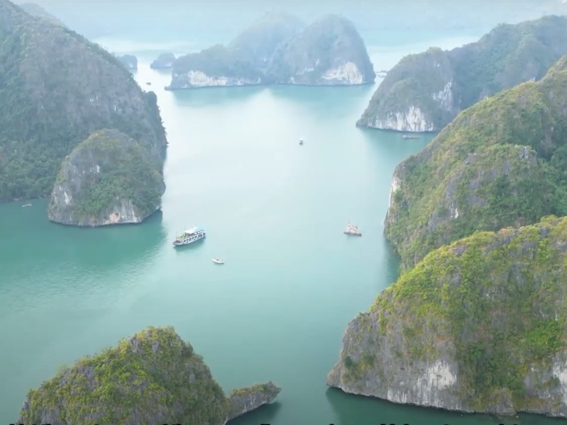 Halong Sea Journey – Exploring the Enchanting La Ha Bay Aboard a Cruise Ship