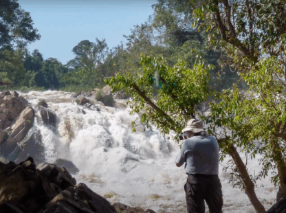Khong Island – Khone Phapheng Waterfall – Fly to Luang Prabang