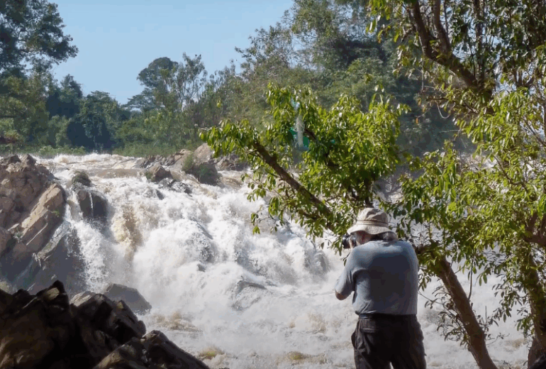Khong Island – Khone Phapheng Waterfall – Fly to Luang Prabang