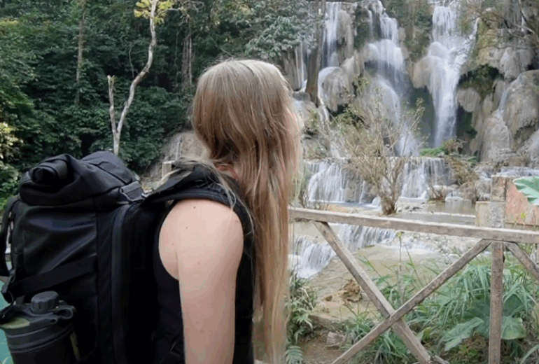 Luang Prabang – Elephant Camp – Khuang Si waterfalls