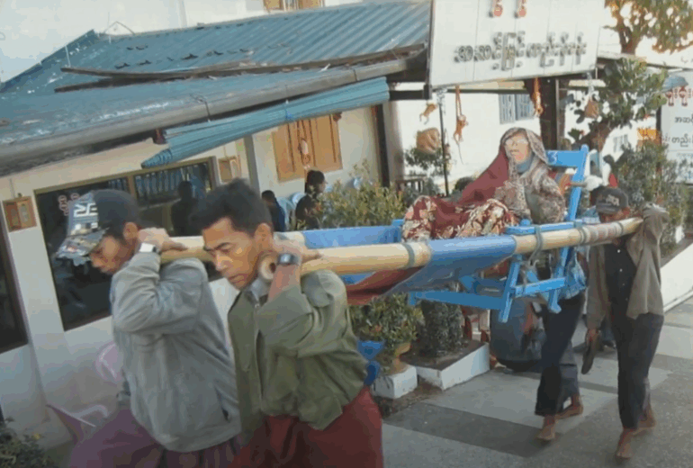 Yangon – Golden Rock Pagoda