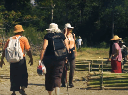 Inle Lake – Indein Pagoda & Floating Gardens